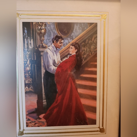 Gone with the wind figurines, cards, and phots - Picture 11 of 13